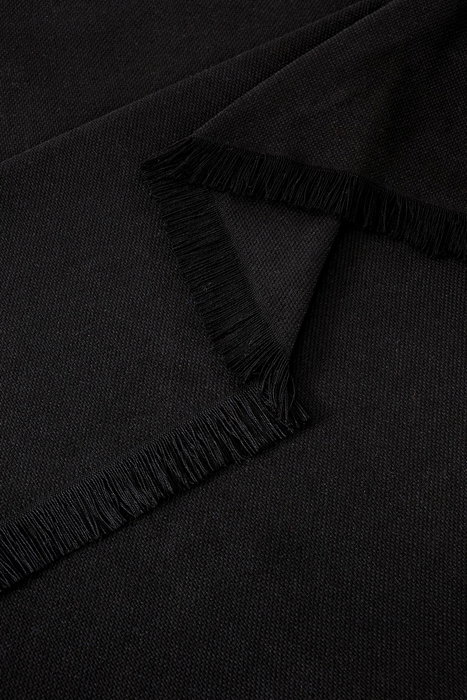 L'essentiel linge de maison Funda de Sofá 200, Negro, 70% Algodón / 30% Poliéster, 200 x 200 cm